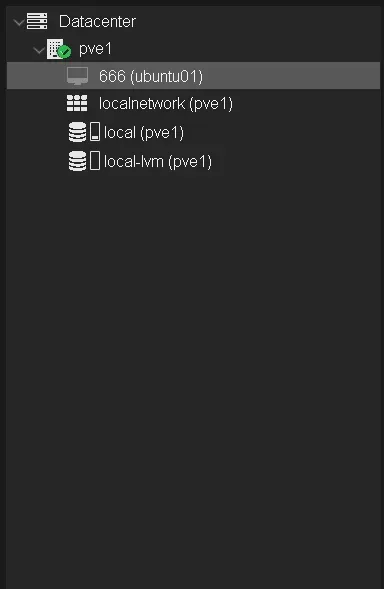 Melihat VM di Sidebar